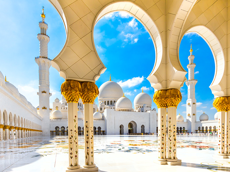 La mosquée Cheikh Zayed